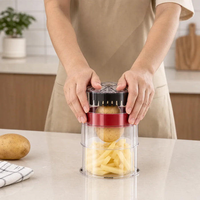 Presswell – 2-in-1 Potato & Veg Cutter (4 Blade Grids)