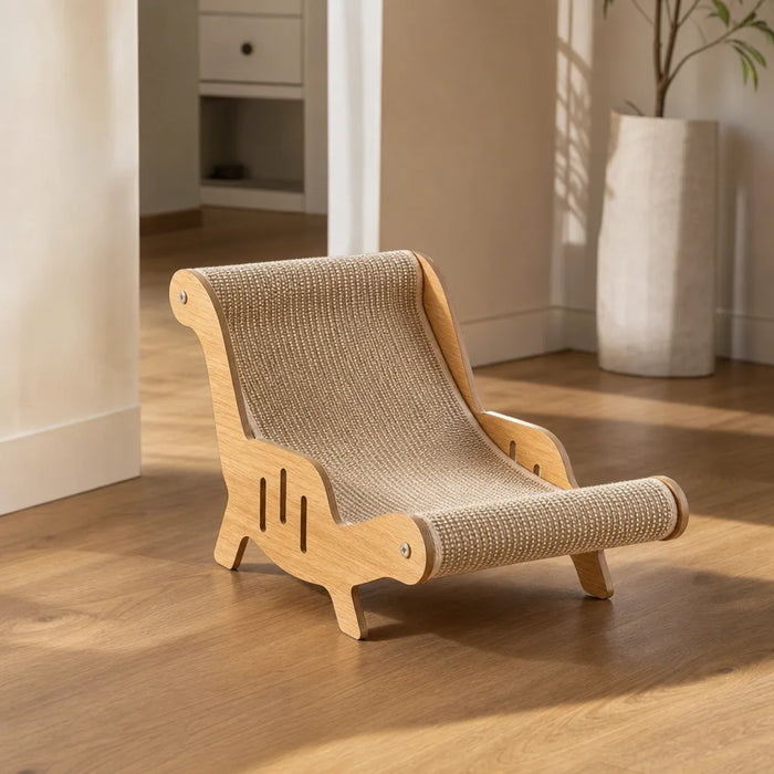 Armrest – Curved Sisal Cat Scratcher & Lounger