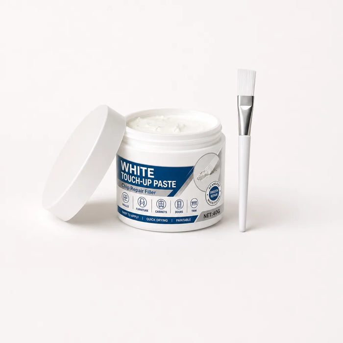 Edgefix – White Furniture Touch-Up Paste with Brush