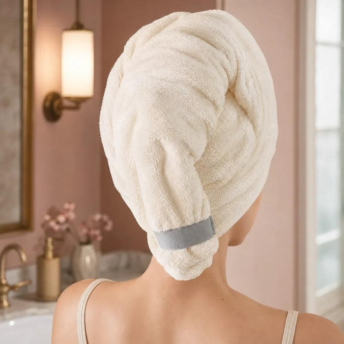 Lengthwrap – Extra-Long Hair Towel with Secure Strap