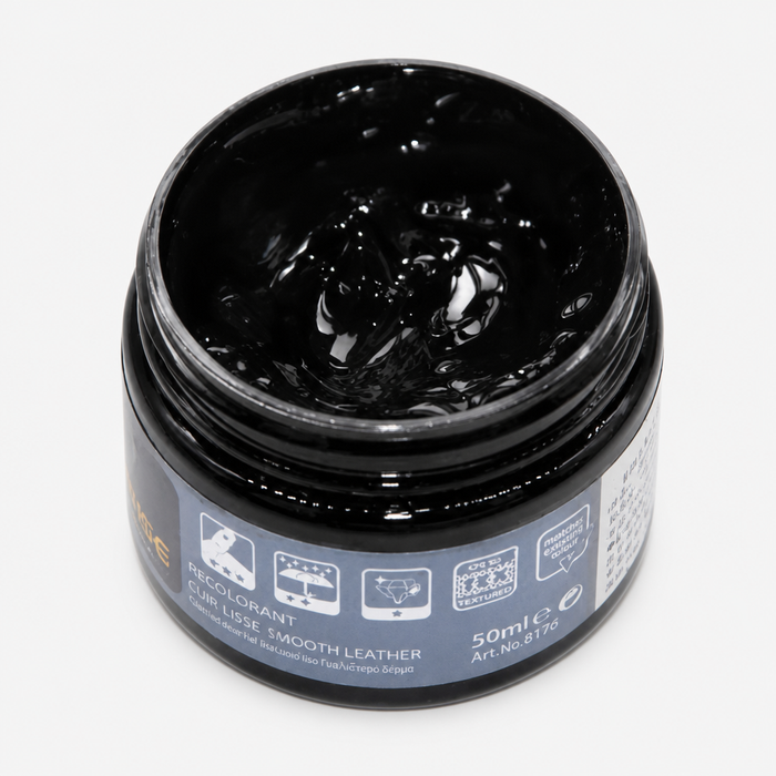 Renewa – Color-Matched Leather Repair Balm (34 Shades) — Black