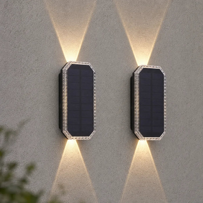Pathglow – Up & Down Solar Wall Light (2 Lights)